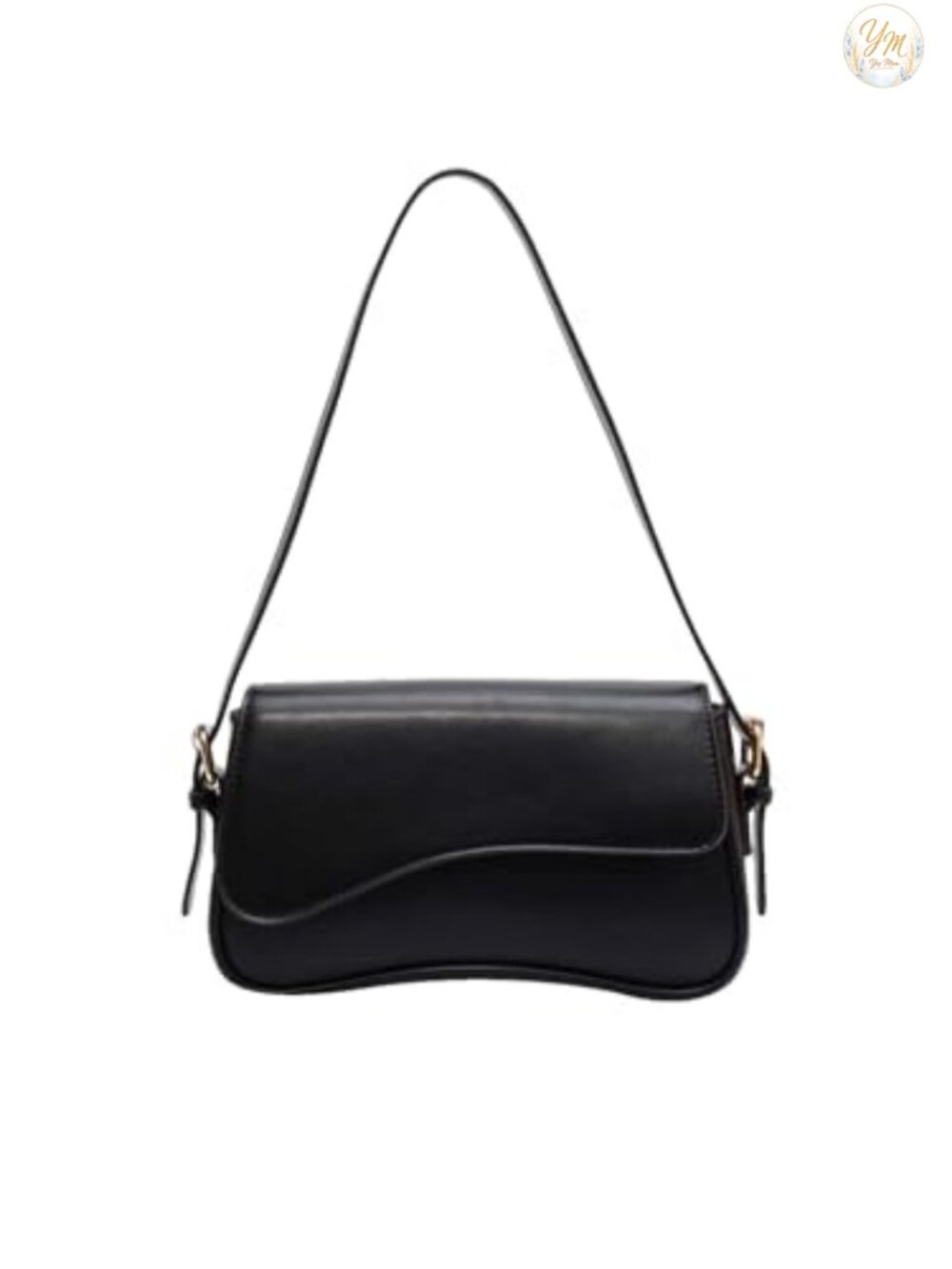 Faux Leather Shoulder Bag Clutch Crossbody Handbag